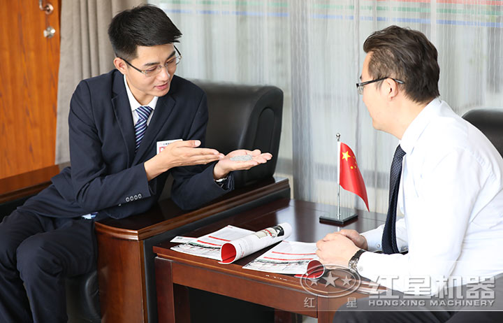 合作共贏，來(lái)廠客戶物料展示