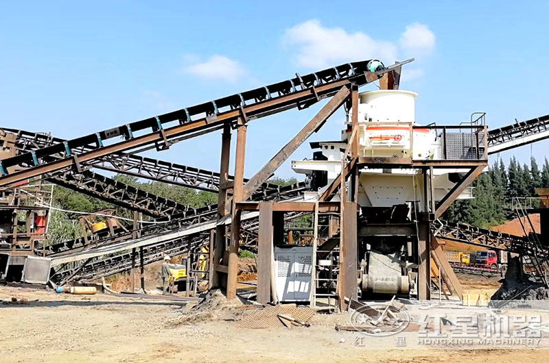 制砂機成品粒型好，成品多用于建筑工程，道路基建